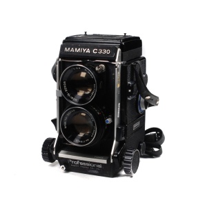 Used Mamiya C330 + 80mm F2.8 Blue Dot